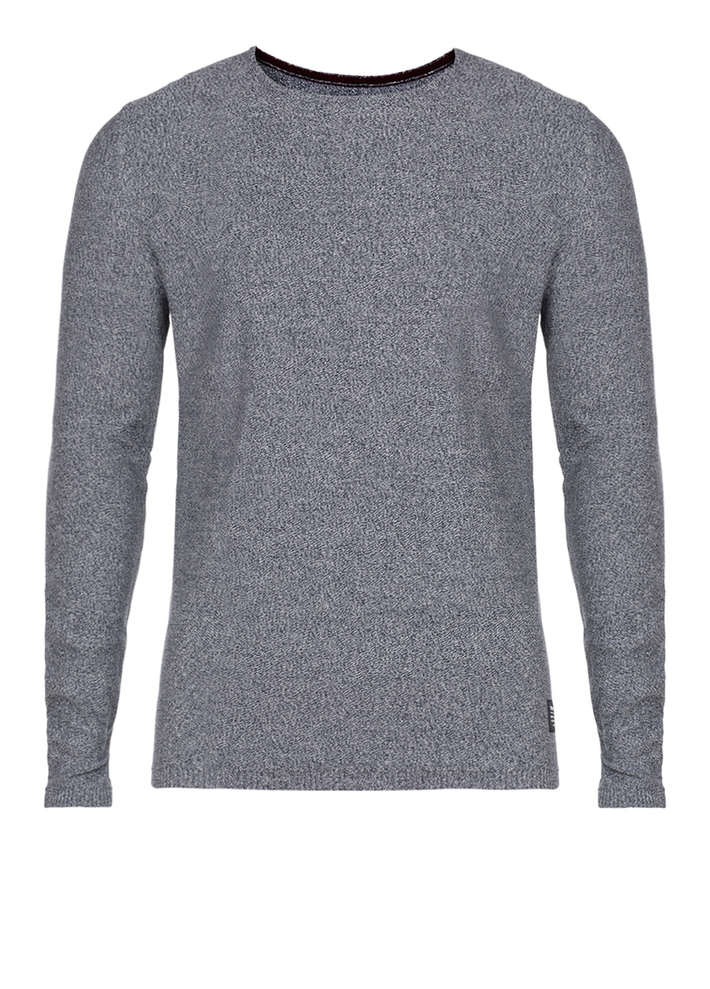 Серый демисезонный мужской серый свитер джемпер Tom Tailor