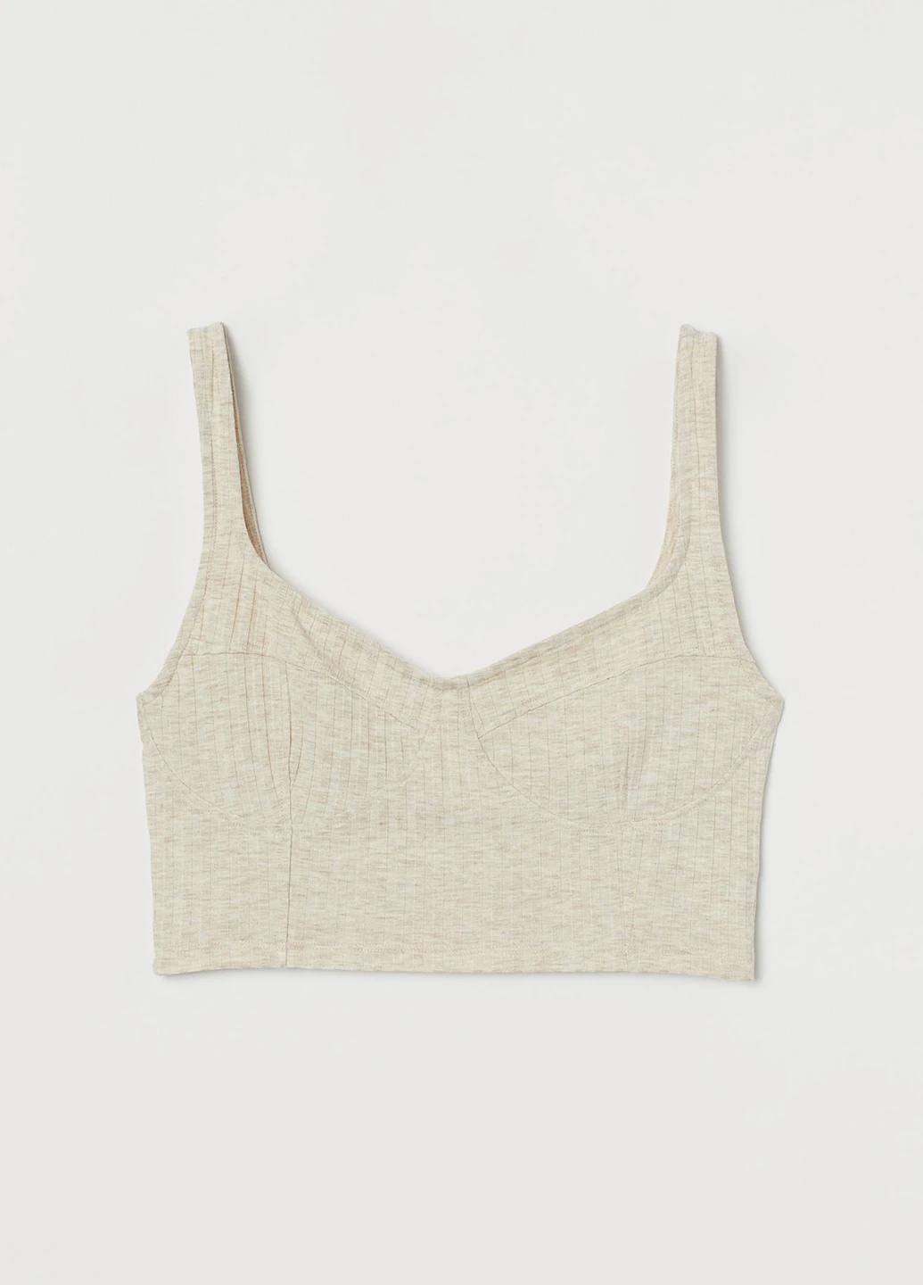 Кроп топ в рубчик H&M (256557354)