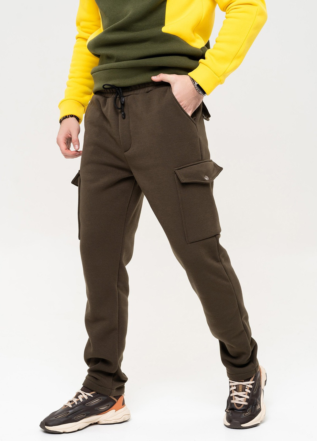 Спортивні утеплені штани чоловічі ISSA PLUS GN-512 (256557923)