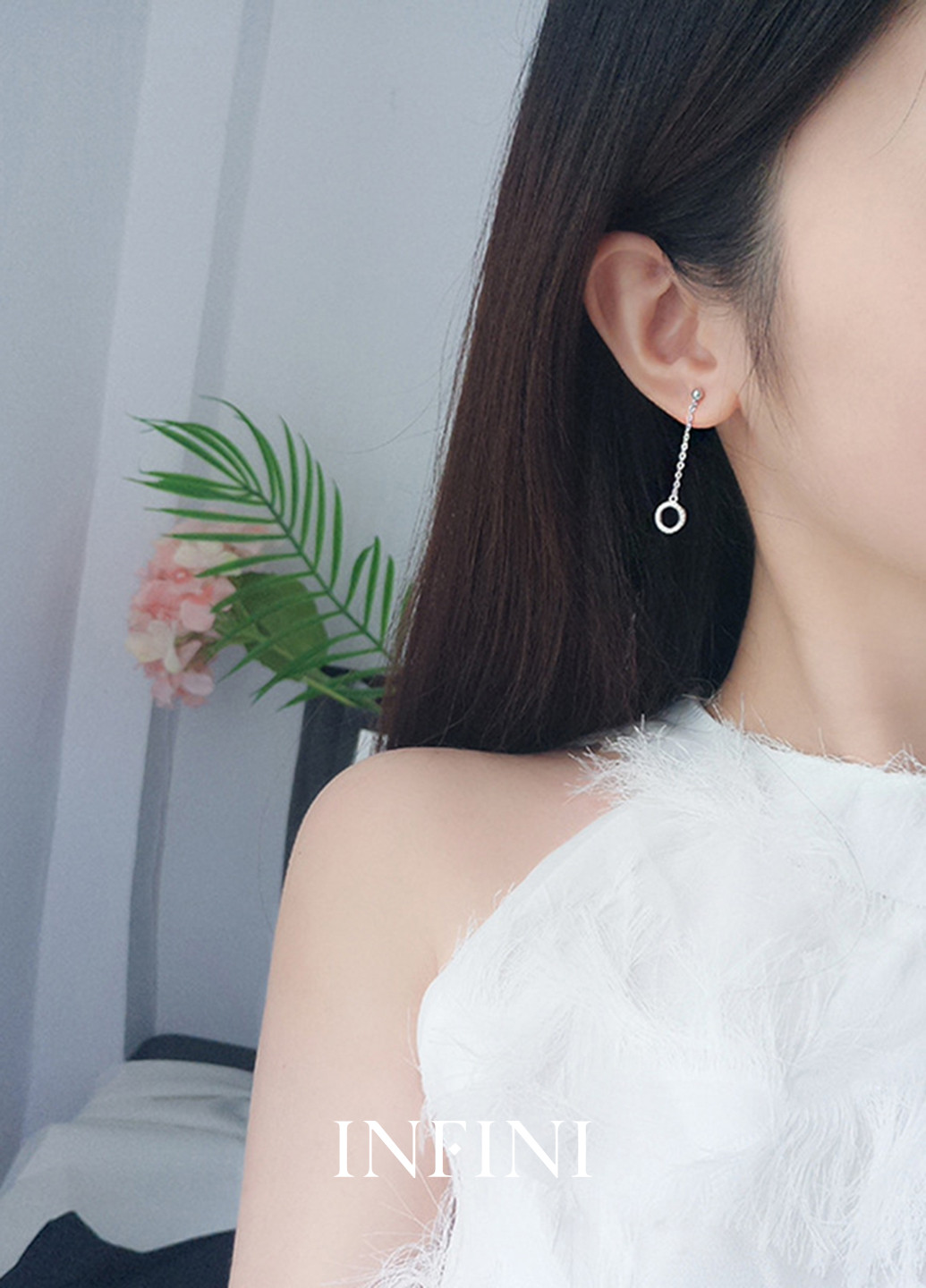 Серьги серебряные Infini (256615142)