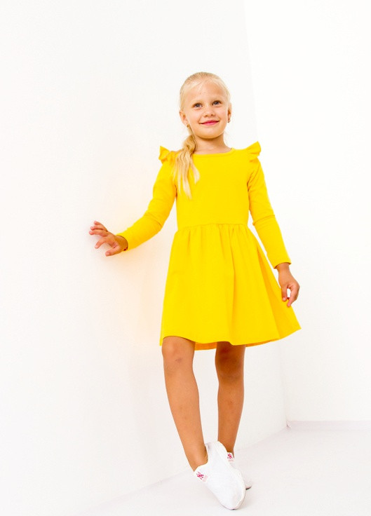 Жовта сукня для дівчинки 116 жовтий носи своє (-036-v31) Носи своє (256627232)