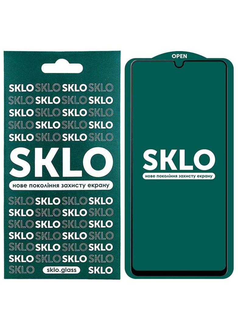 Захисне скло 5D (full glue) для Samsung Galaxy A42 5G Чорний (is_00000041487_1) SKLO (256628046)