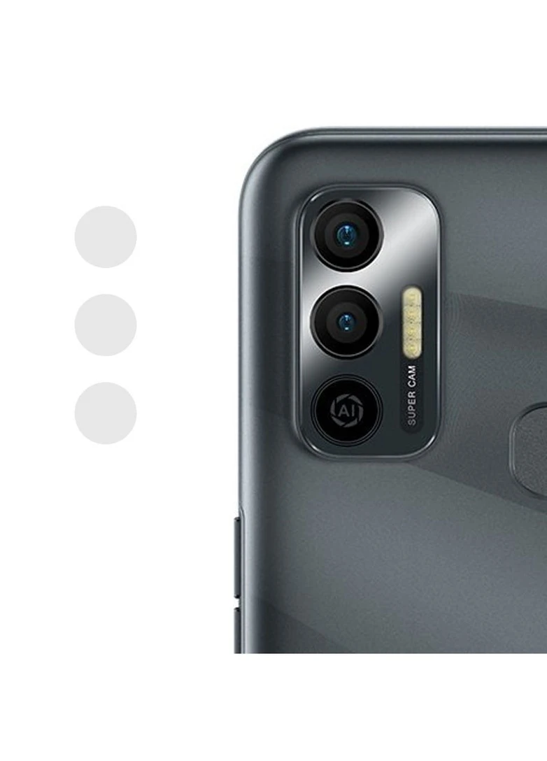 Гибкое защитное стекло 0.18mm на камеру (тех.пак) для TECNO Spark 7 Прозрачный (is_00000052542_1) Epik (256627875)