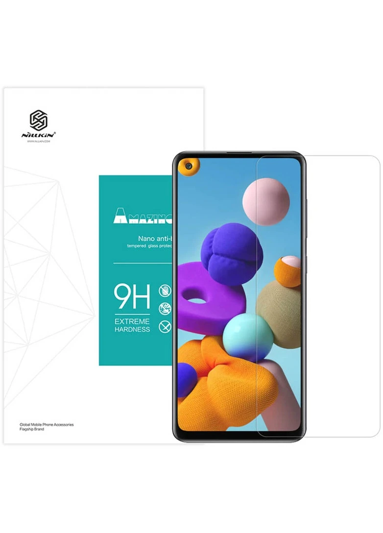 Захисне скло (H) для Samsung Galaxy A21s Прозорий (is_00000036721_1) Nillkin (256627666)