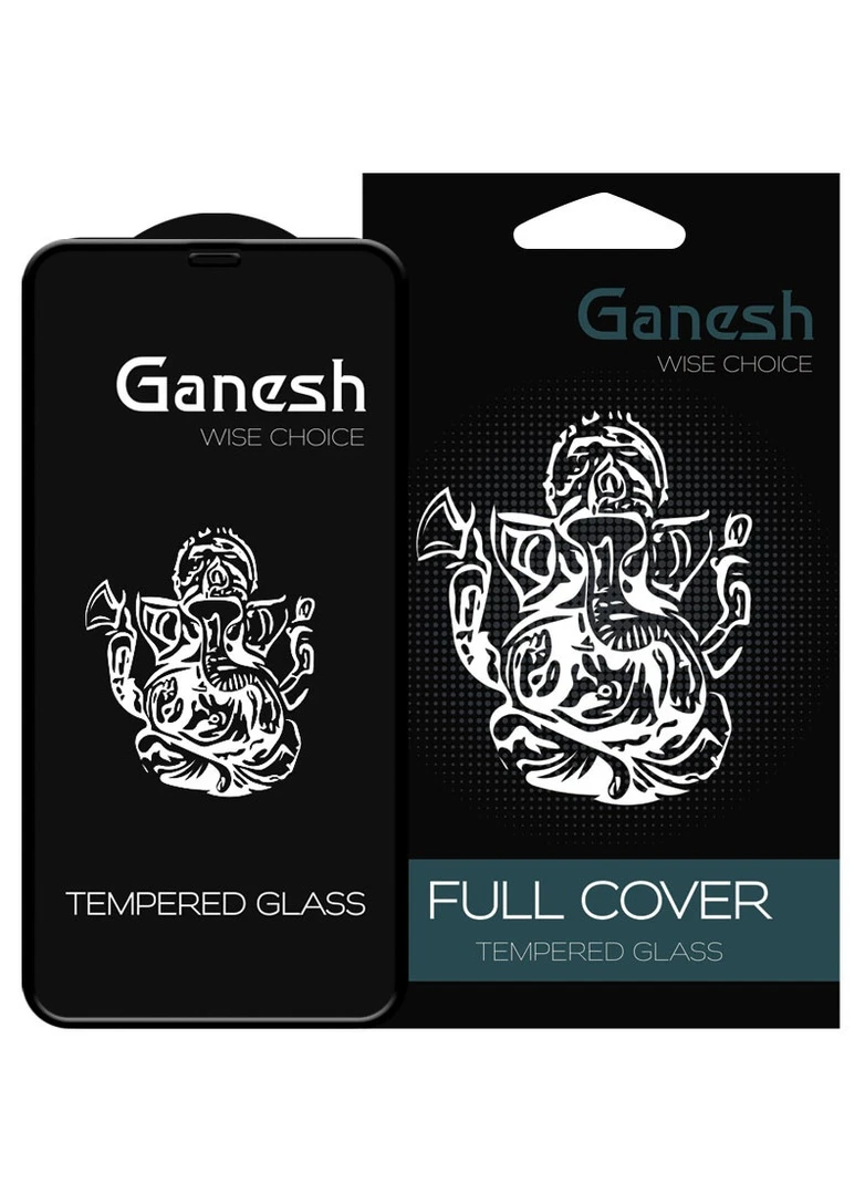 Защитное стекло (Full Cover) для Apple iPhone 11 Pro / X / XS (5.8") Черный (is_00000037445_1) Ganesh (256627634)
