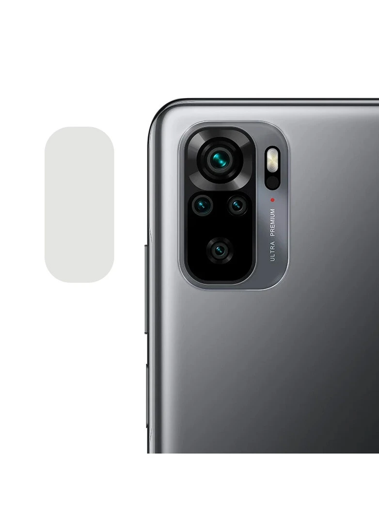 Гнучке захисне скло 0.18mm на камеру (тех.пак) для Xiaomi Redmi Note 10 / Note 10s Прозорий (is_00000042731_1) Epik (256627743)