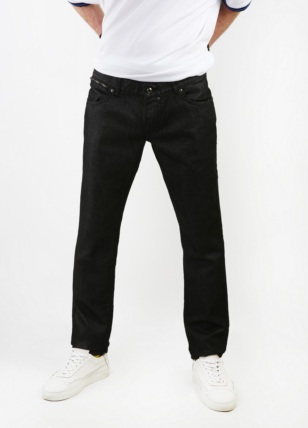 Темно-серые демисезонные джинсы Richmond