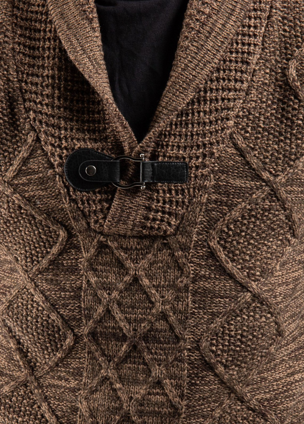 Коричневий демісезонний пуловер G.Lupo