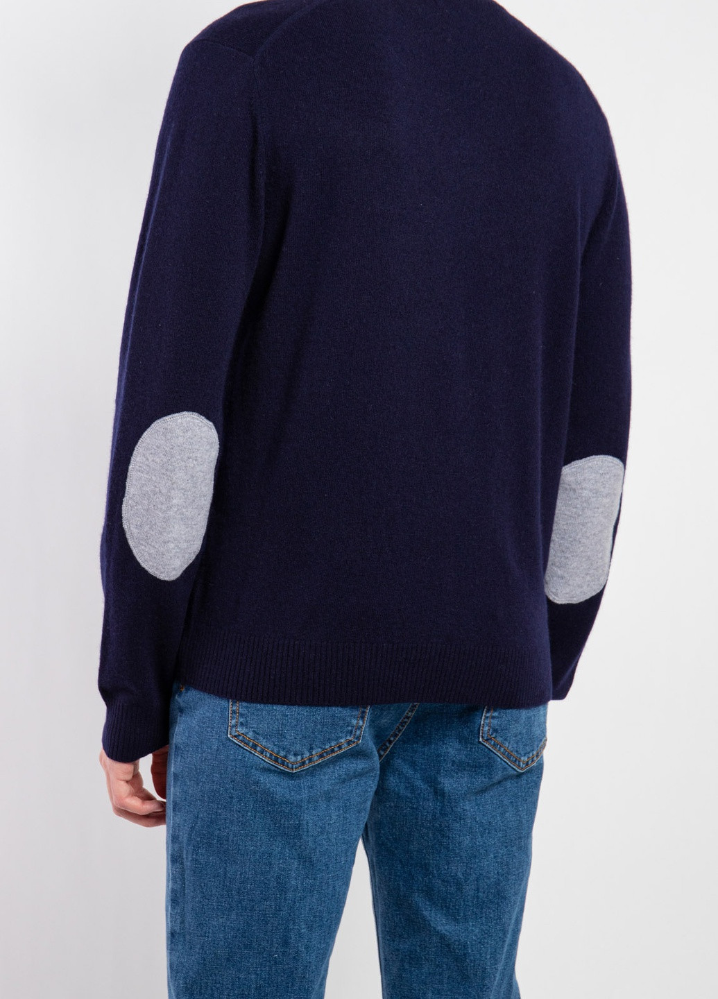 Темно-синій демісезонний пуловер Malo