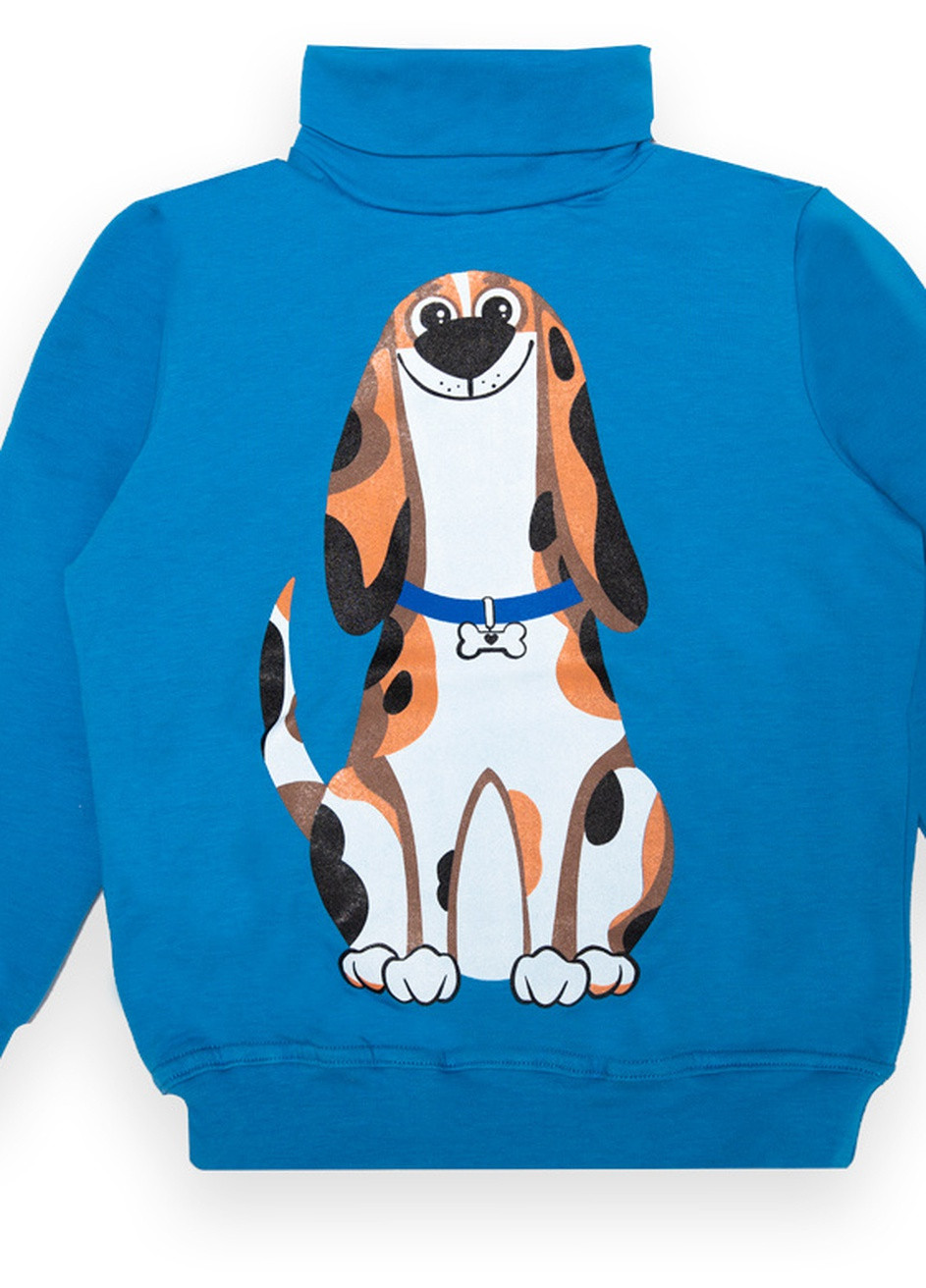 Синій зимовий дитячий светр для хлопчика sv-22-2-9 Габби