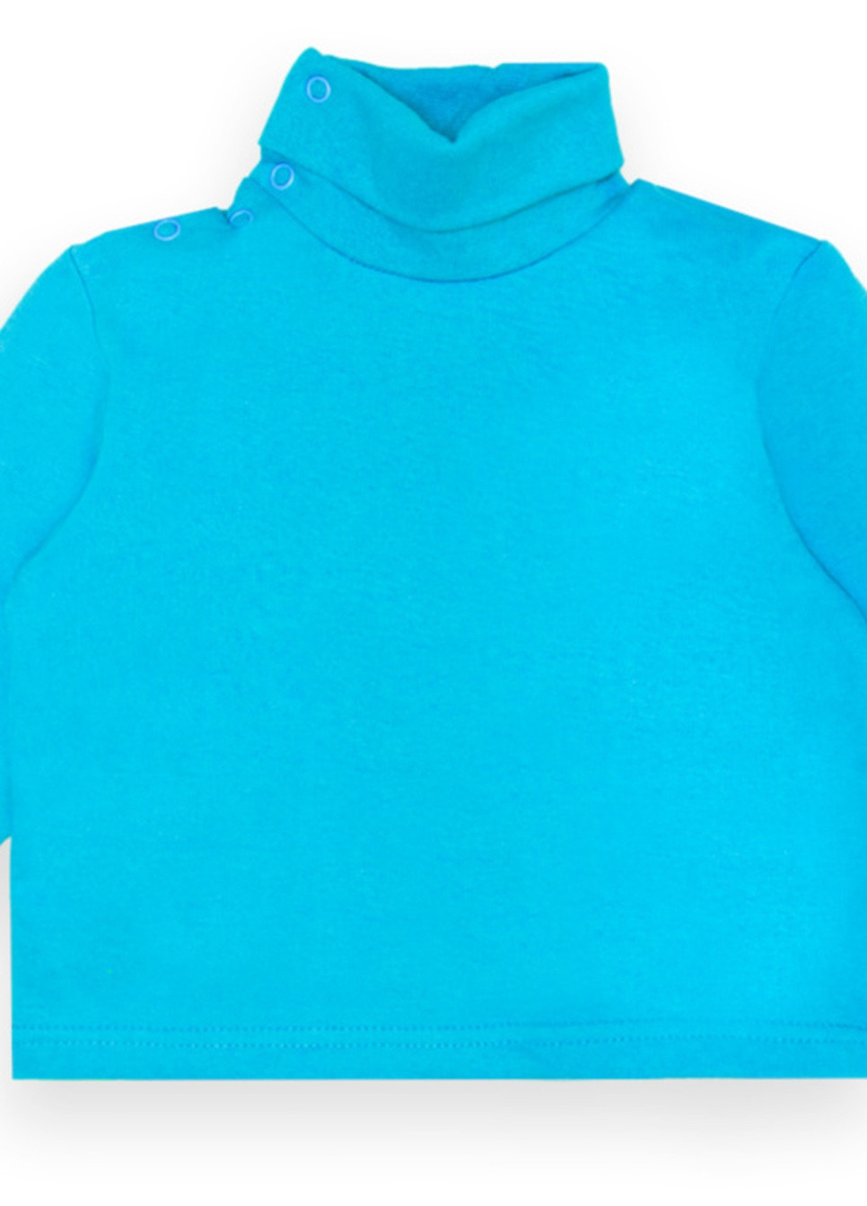 Бирюзовый зимний детский свитер для девочки sv-22-3-3 *mini* Габби
