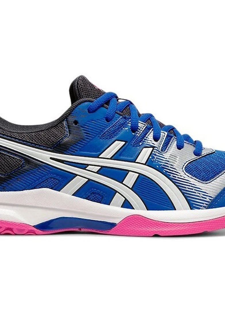 Женские кроссовки для сквоша Gel-Rocket 10 blue/pink (38) 7 1072A056-402-38 Asics синие демисезоны (256675043)