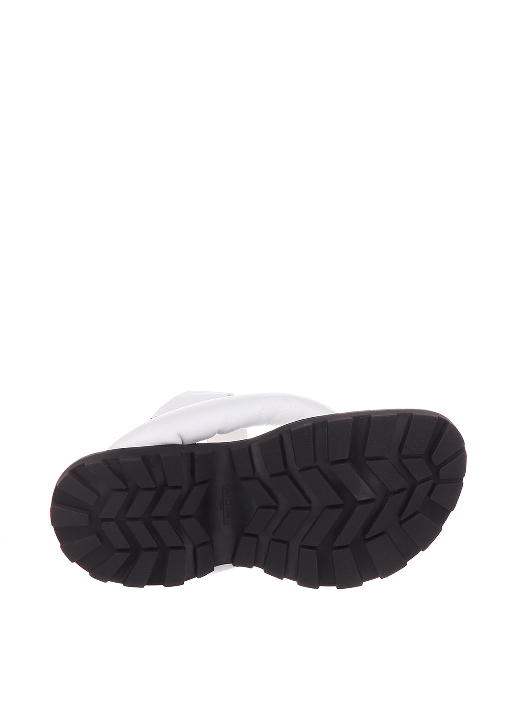 Белые шлепанцы Aidini