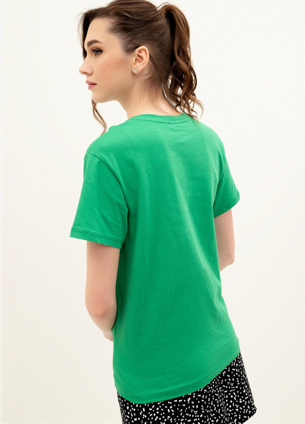Зеленая летняя футболка PEPPER MINT