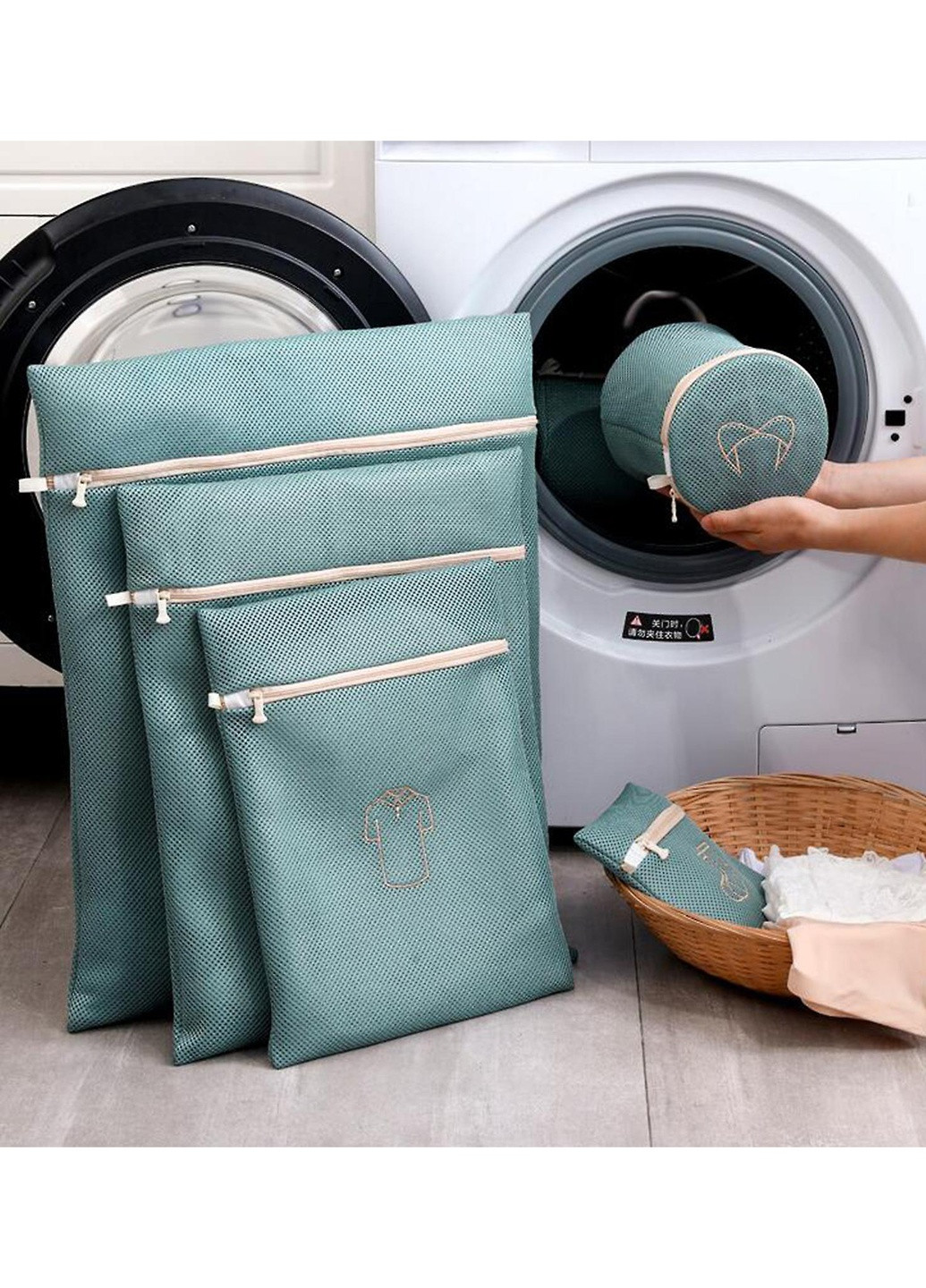 Комплект мішечків для дбайливого прання речей 6 шт (СДС-106-3) No Brand (256658711)