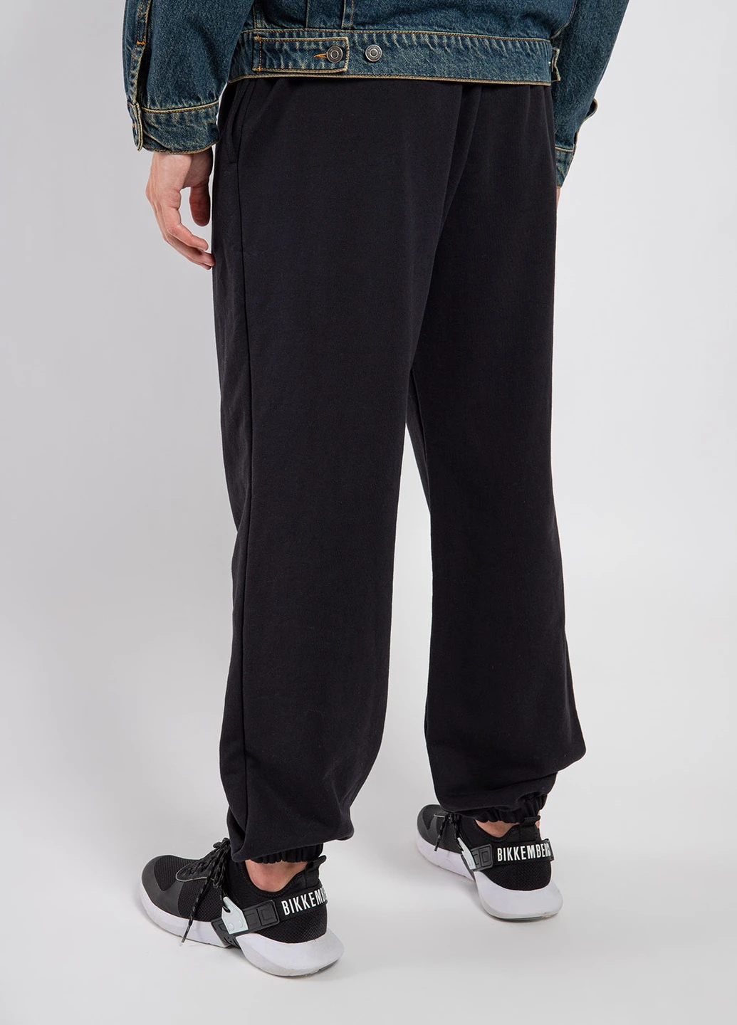 Черные спортивные демисезонные брюки MSGM