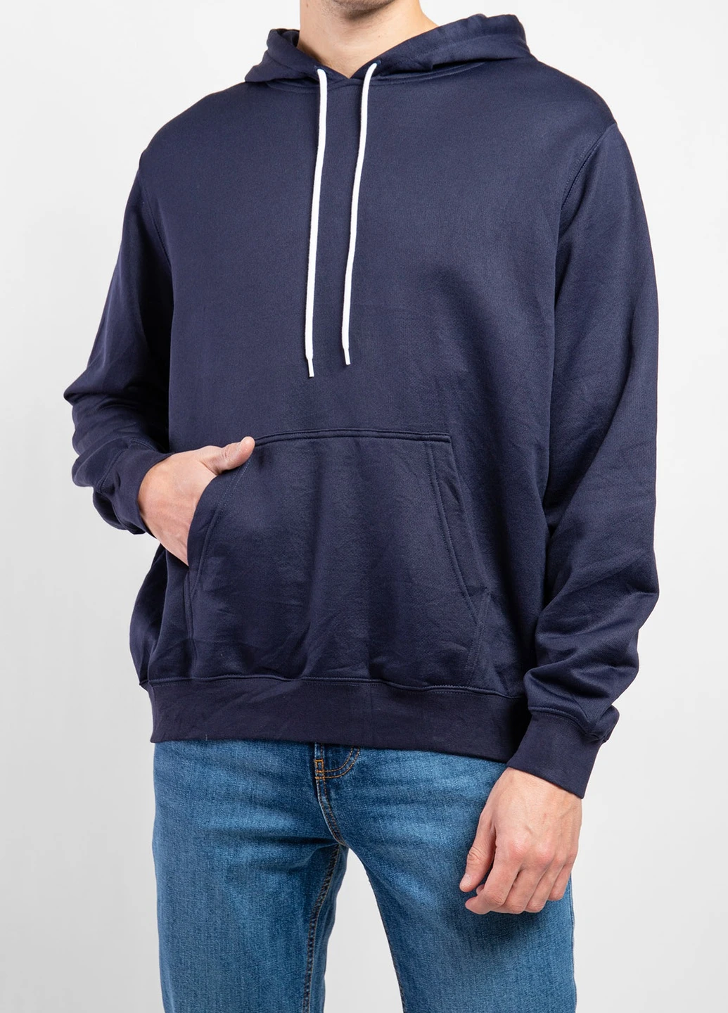 Темно-синий хлопковый худи MSGM (256659249)