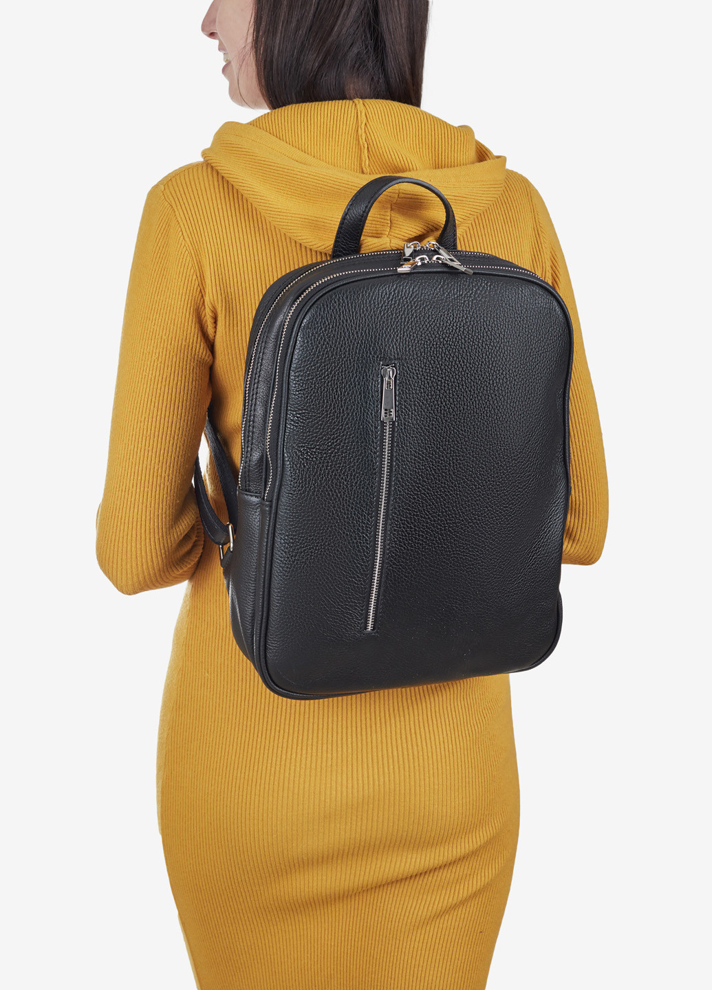 Рюкзак чоловічий шкіряний середній InBag Backpack InBag Shop (256686259)