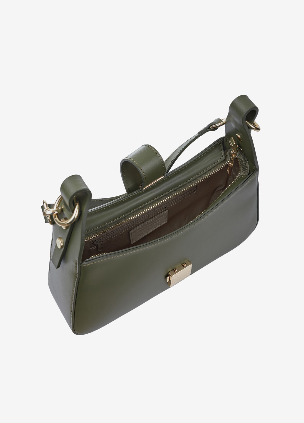 Сумка женская кожаная багет средняя Сrossbody Regina Notte (256686274)