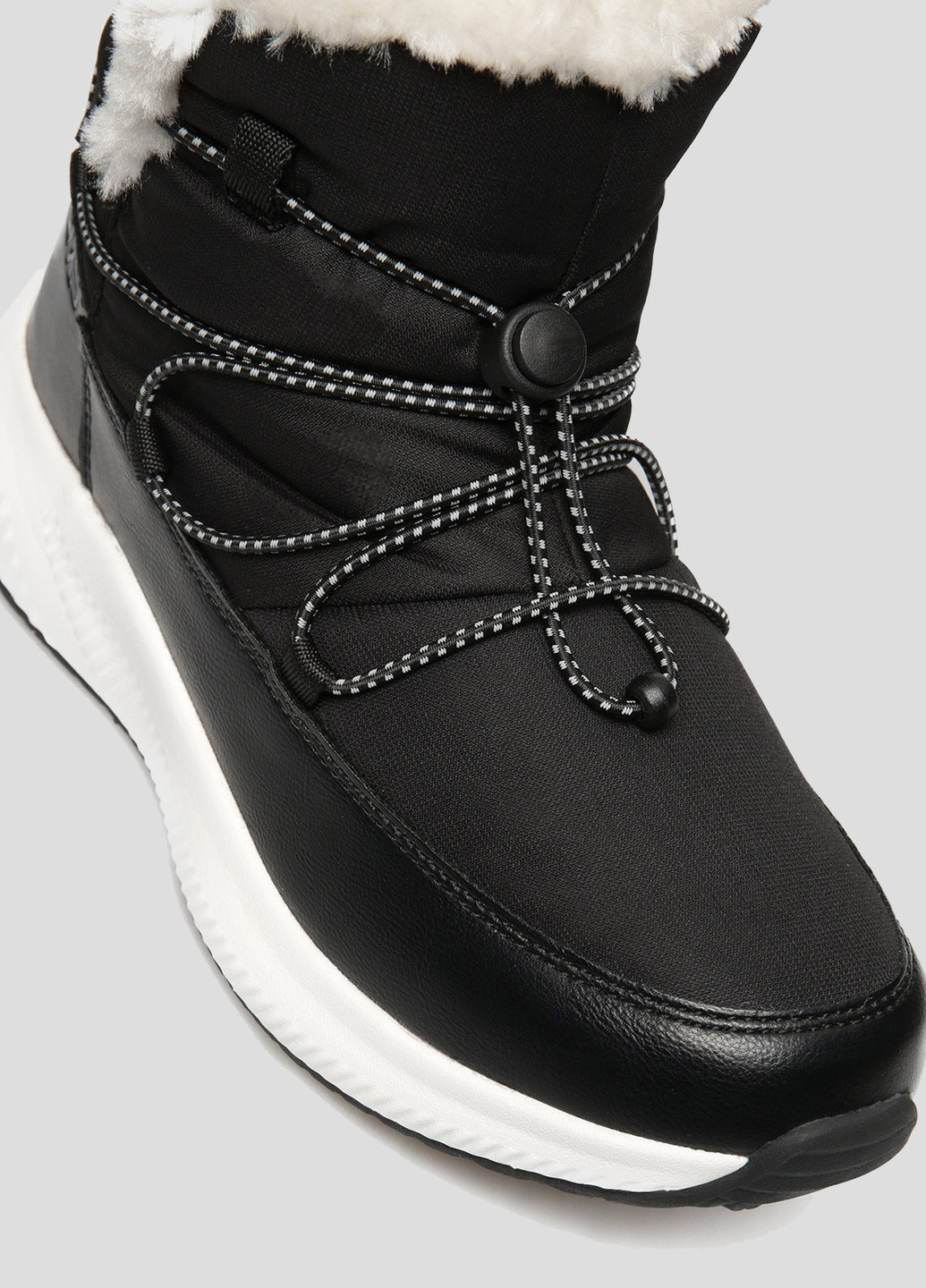 Зимние черные сапоги на меху sheratan wmn lifestyle shoes w CMP