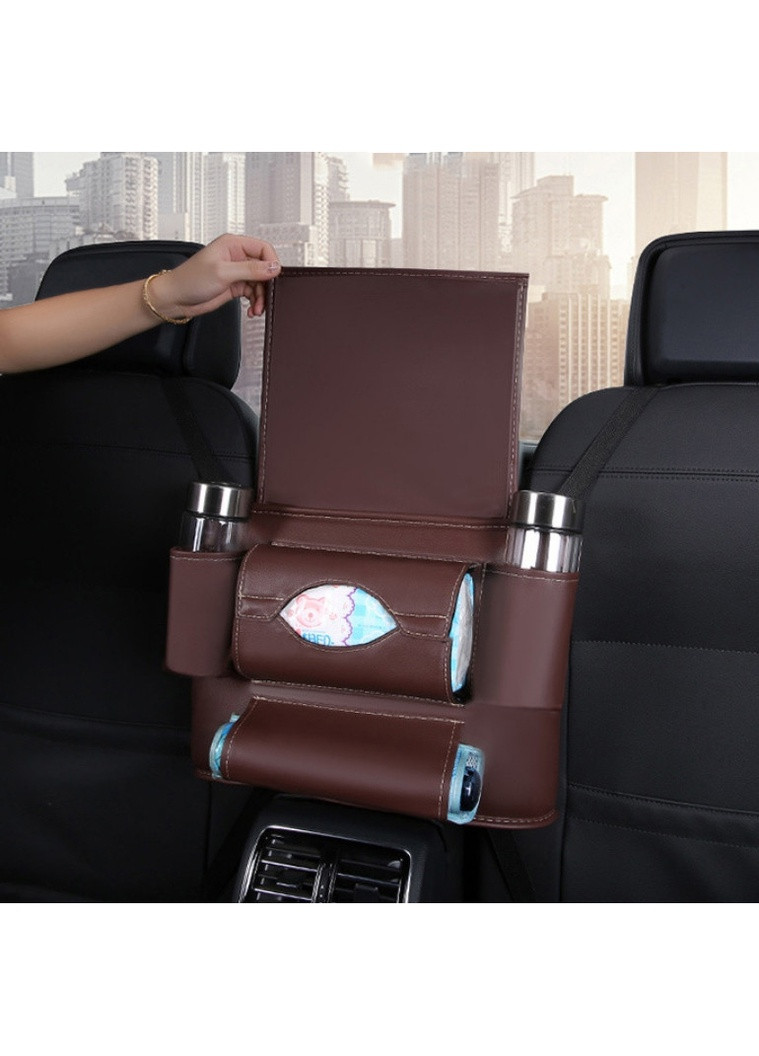 Подвесной органайзер между сидений автомобиля (АОС-420-24) No Brand (256726295)