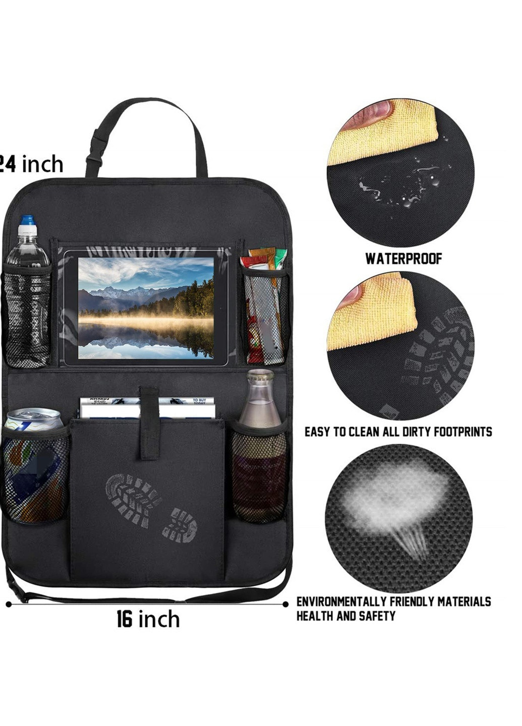 Органайзер для сидіння в авто 1 шт (АОС-1007) No Brand (256726310)