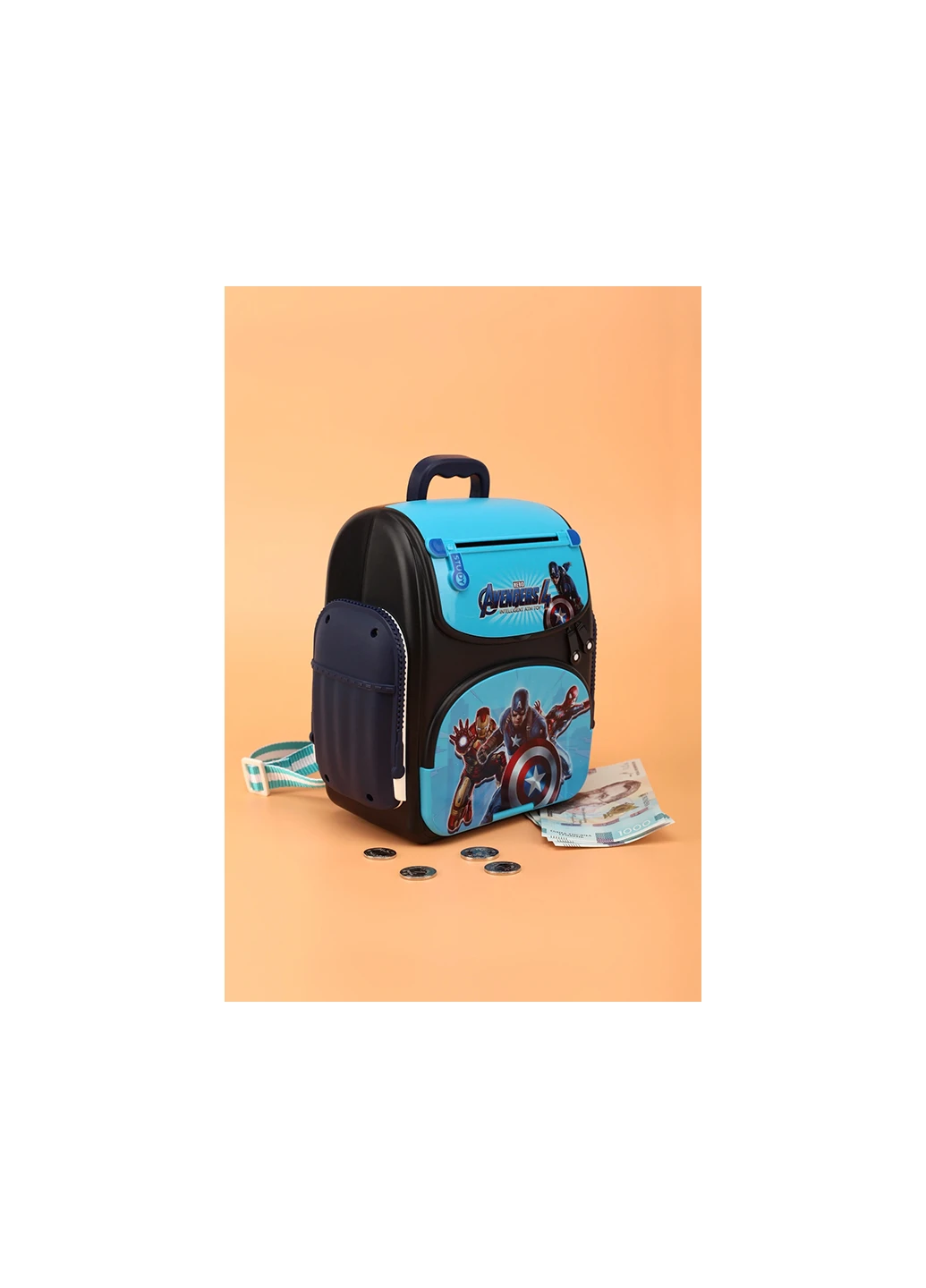 Копилка-рюкзат Супергерои WF-3008AG No Brand (256732919)