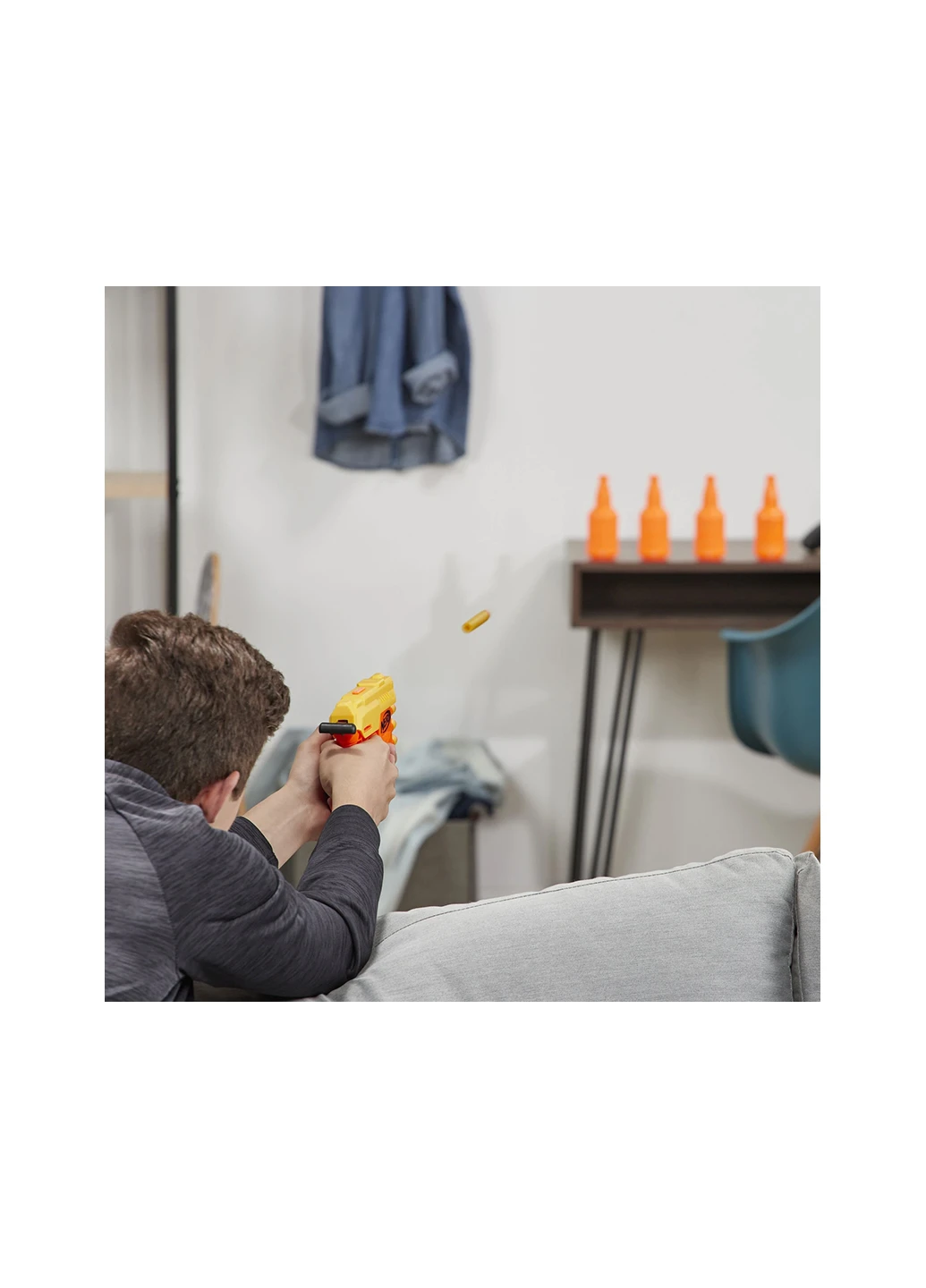 Бластер Hasbro Альфа Страйк Фанг QS-4 E8308 Nerf (256733123)