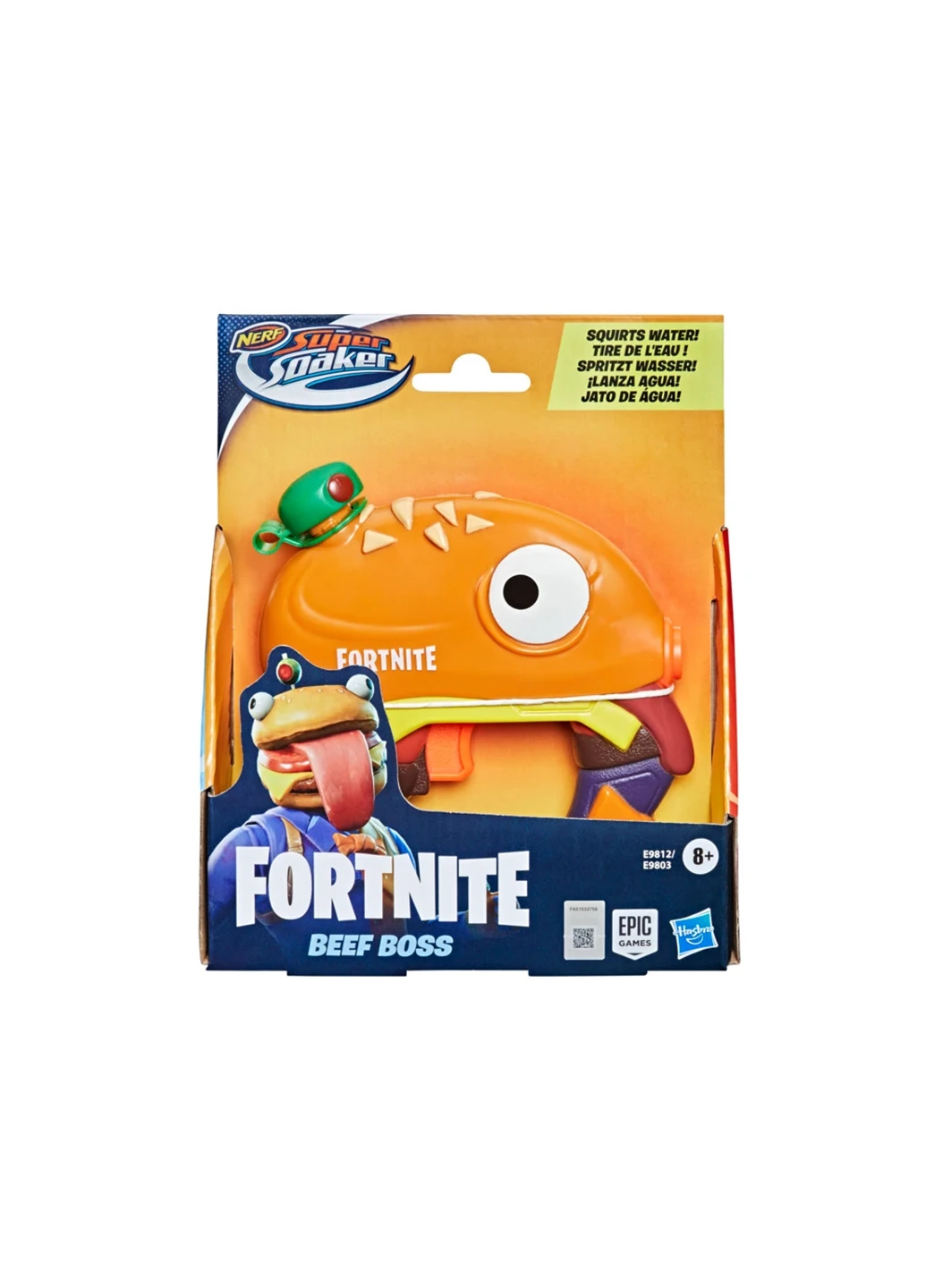 Бластер игрушечный водный, "Нерф Супер Сокер" Fortnite Beef Boss E9812 Nerf (256733125)