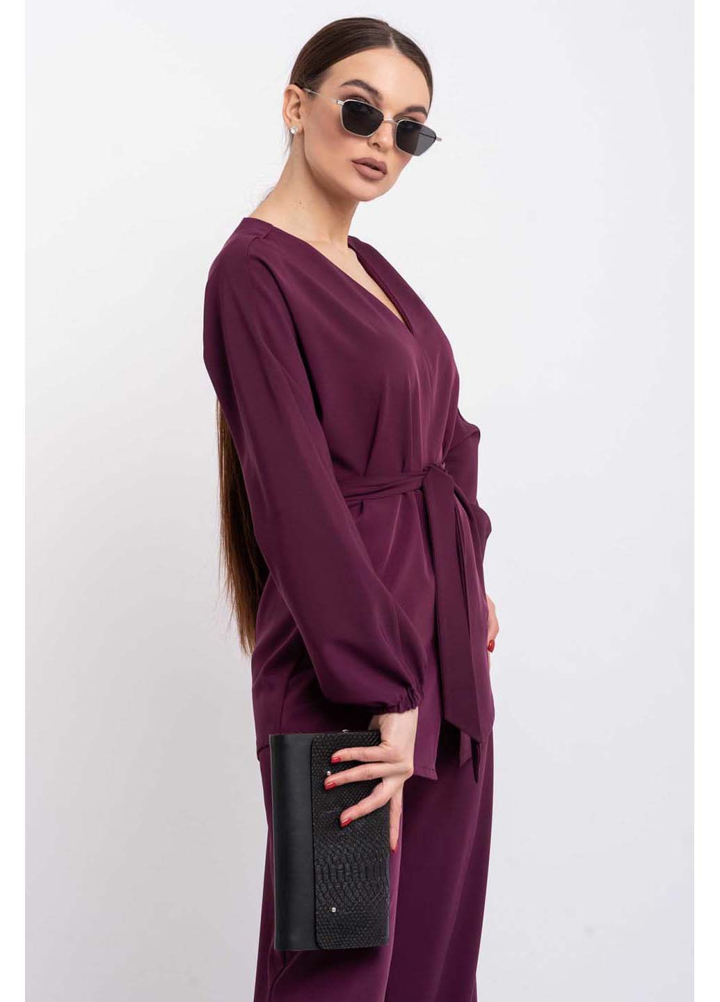 Фіолетова демісезонна блуза Ри Мари