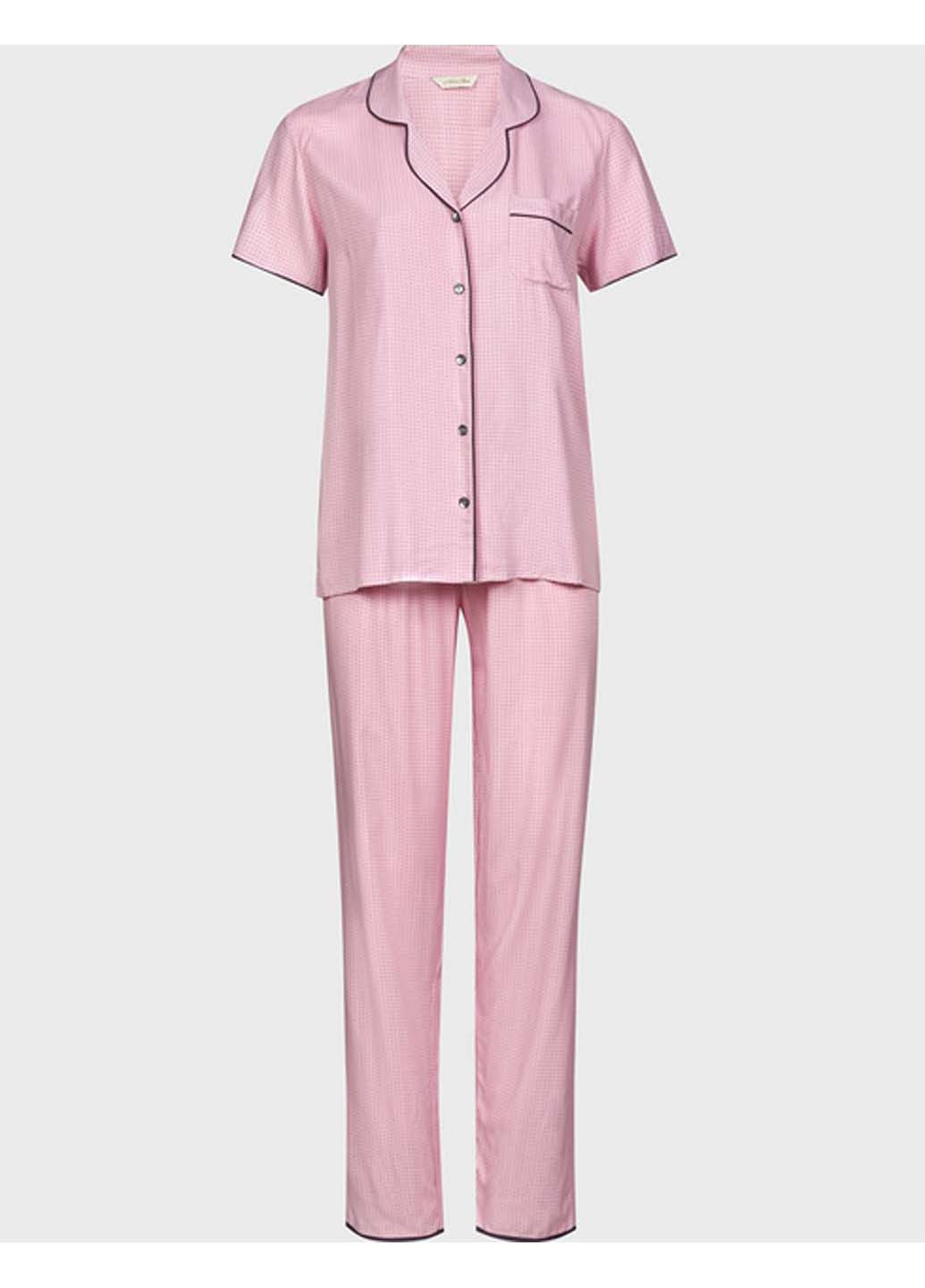 Розовая пижама Nora Rose Lucy 1514