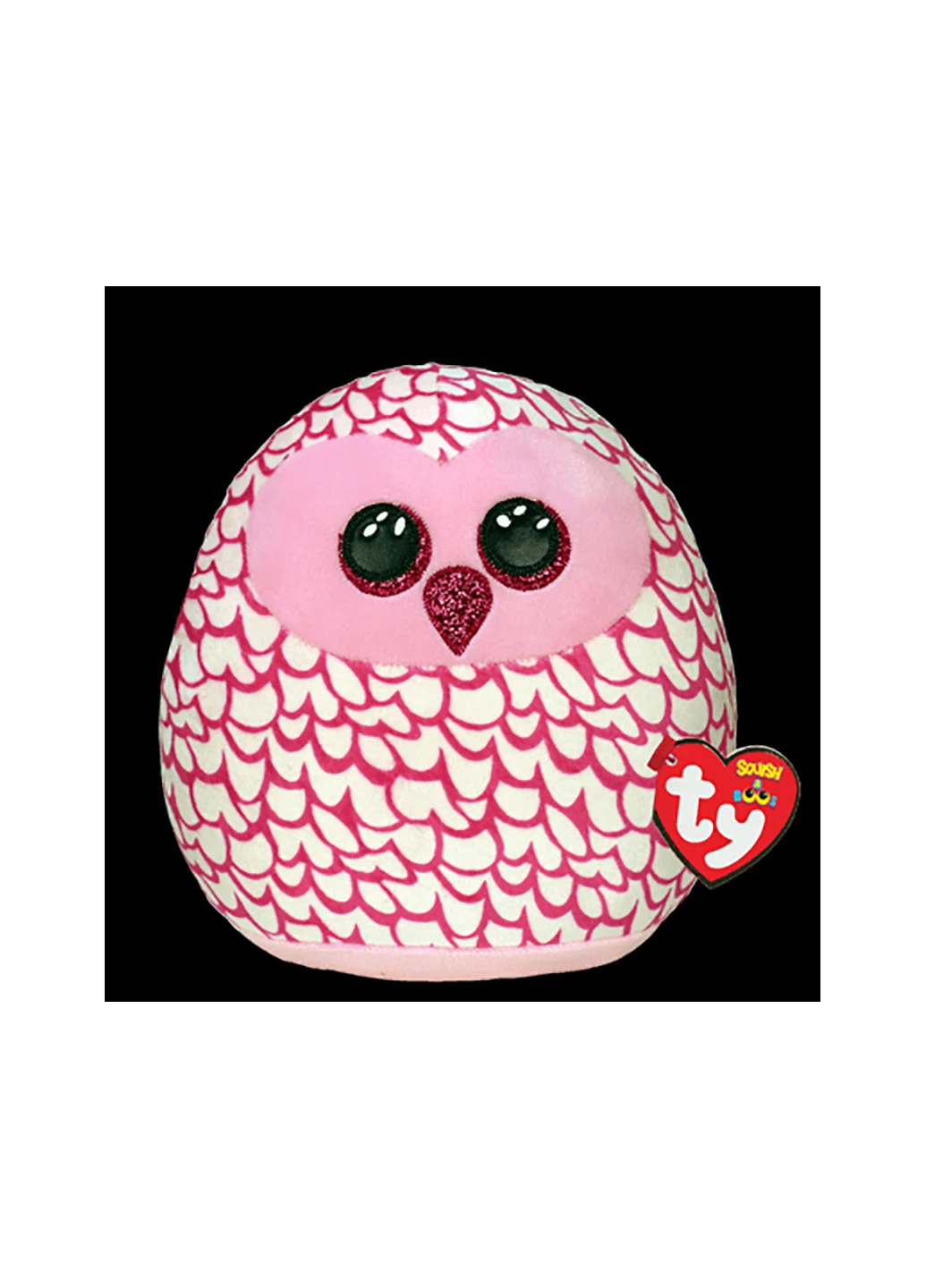 Детская игрушка мягконабивная SQUISH-A-BOOS 39204 Сова "PINKY" 40 см TY (256737150)