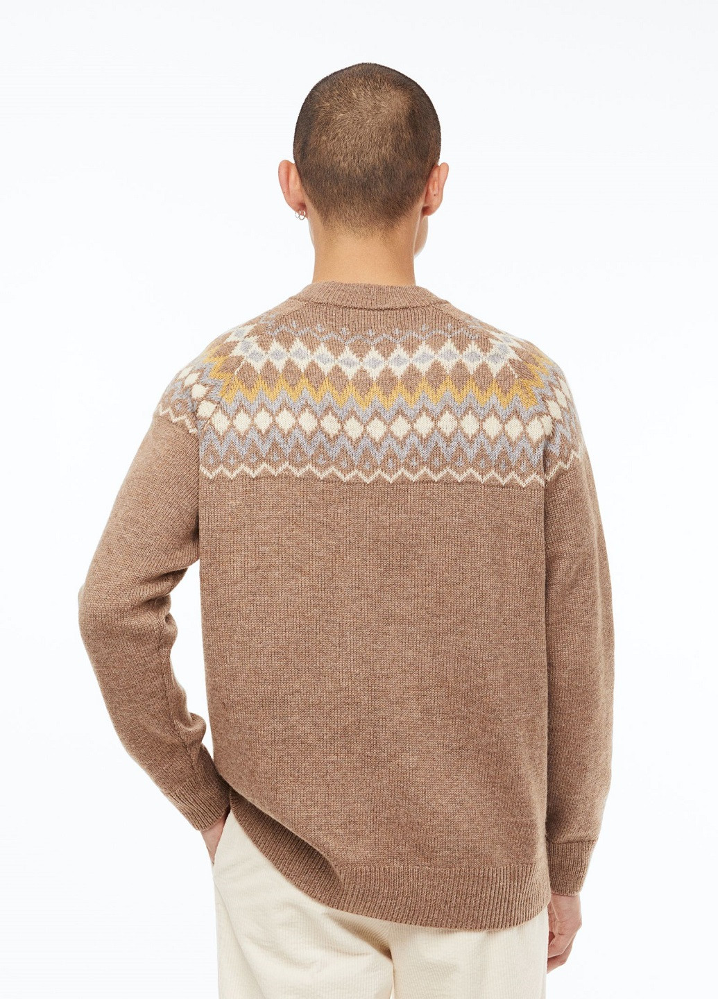 Темно-бежевий демісезонний светр H&M