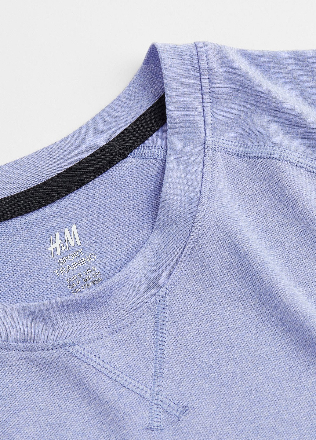 Светло-фиолетовая футболка H&M
