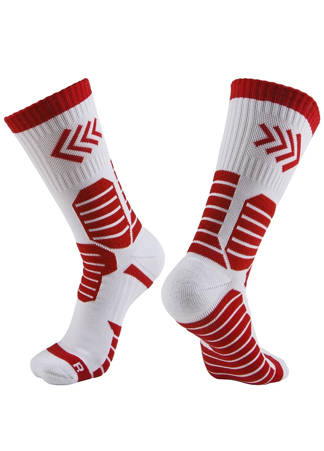 Красные мужские носки компрессионные spi eco compression red логотипы (256741938)