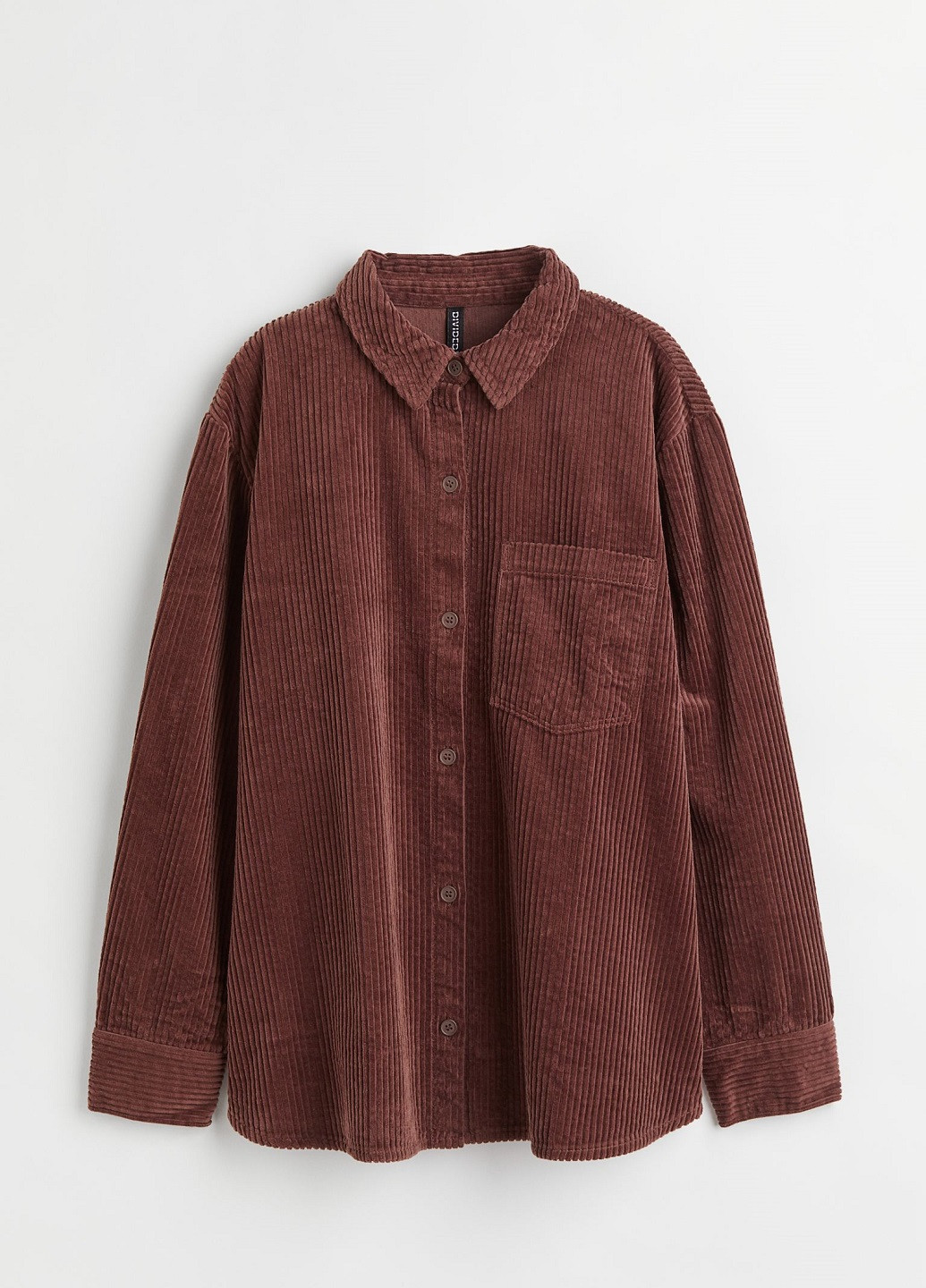 Темно-коричневая демисезонная блузка H&M