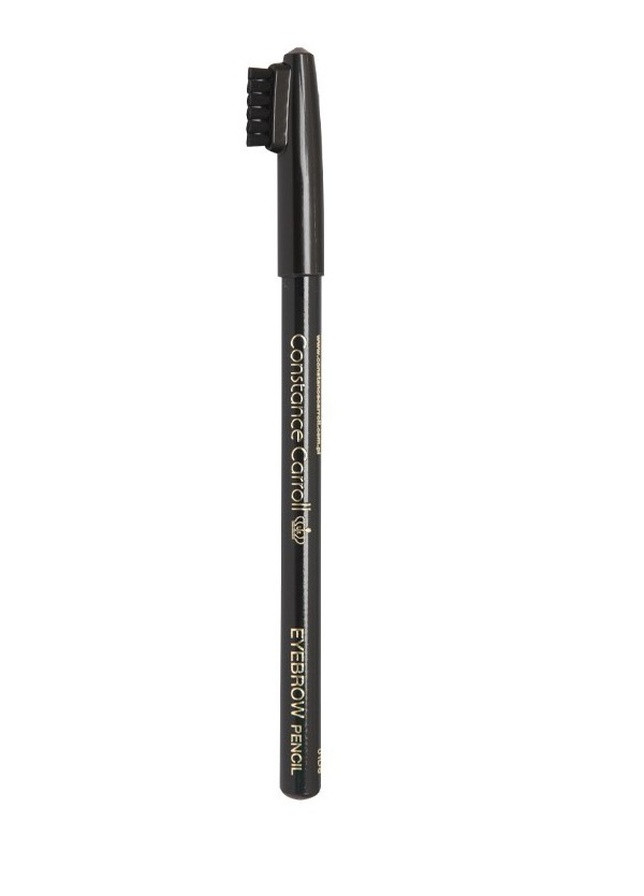 Олівець для брів 01 black Constance Carroll eyebrow pencil (256741793)