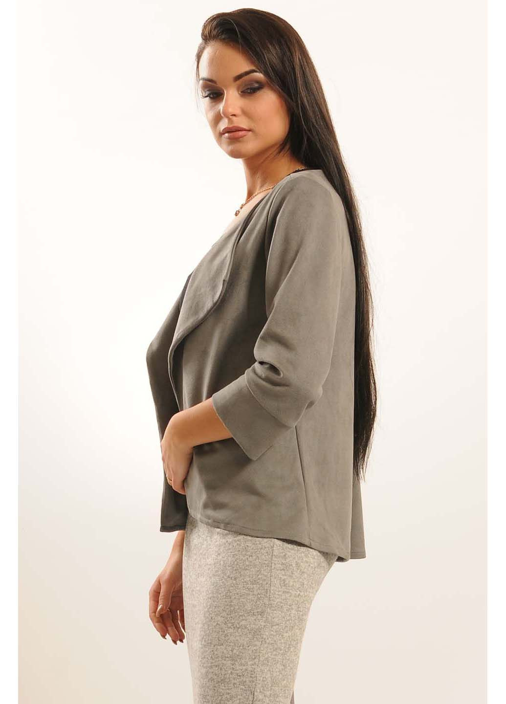 Серый женский пиджак Ри Мари - демисезонный