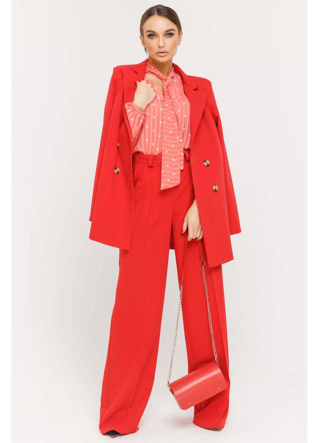 Красный женский пиджак Ри Мари - демисезонный