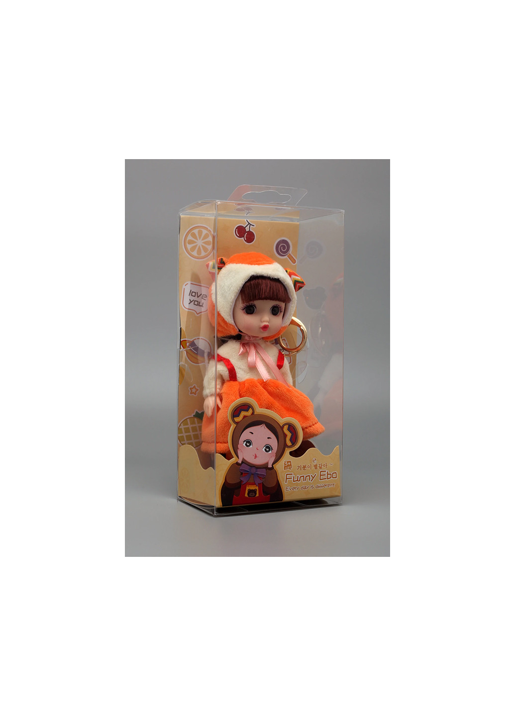 Лялька з брелком DH2283A No Brand (256783760)
