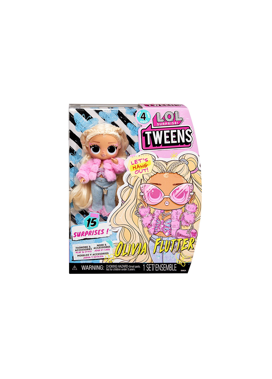 Игровой набор с куклой серии "Tweens" S4 – ОЛИВИЯ ФЛАТТЕР с аксессуарами 588733 L.O.L. Surprise! (256782940)