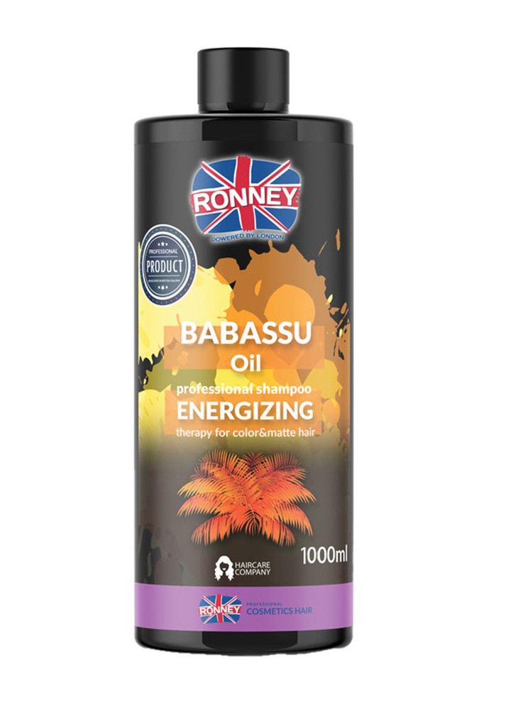 Шампунь для пофарбованого волосся BABASSU OIL з олією Бабасу 1000 мл RONNEY (256873771)