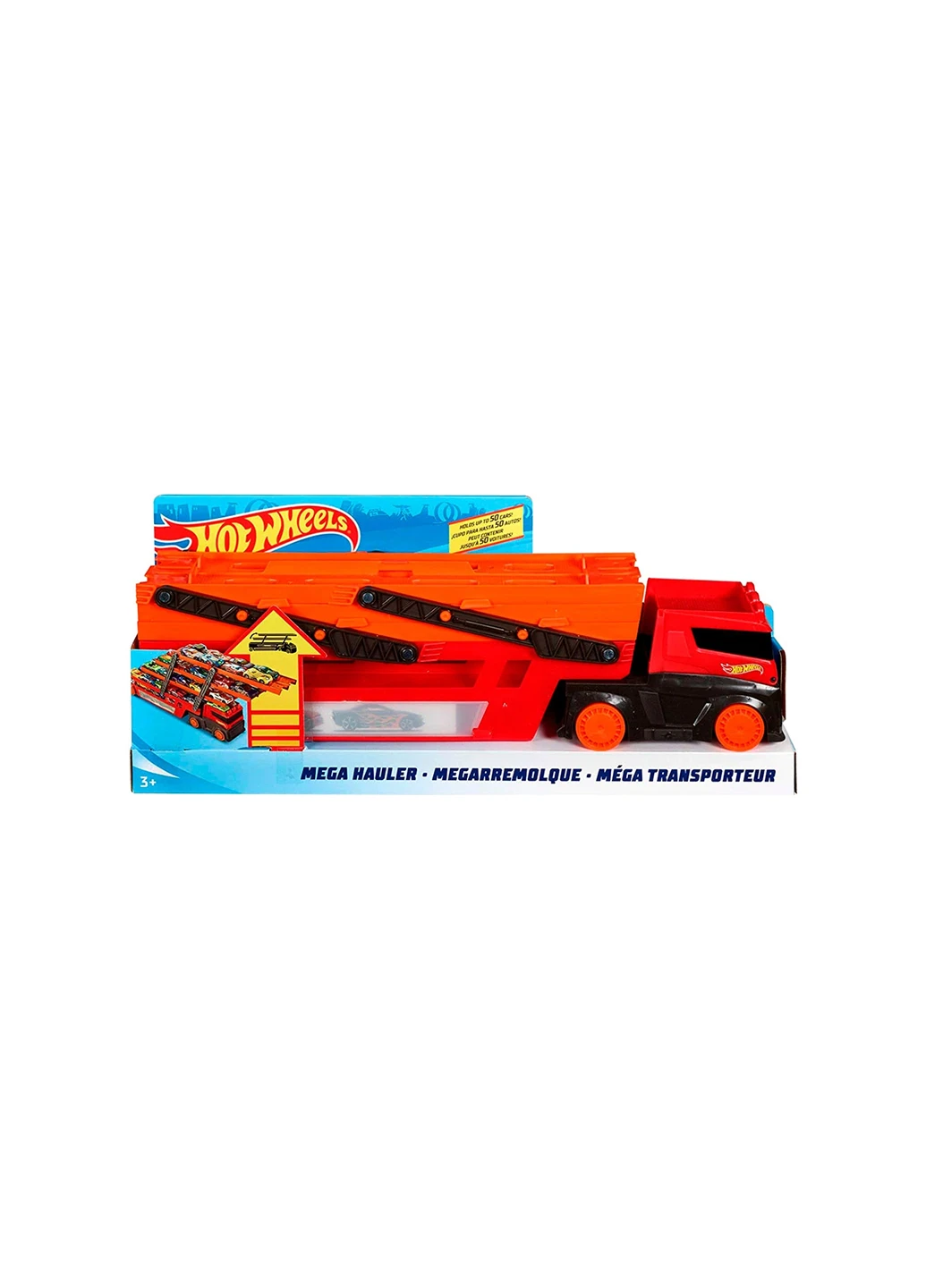 Машинка Action Мега-транспортер (GHR48) Hot Wheels (256783363)