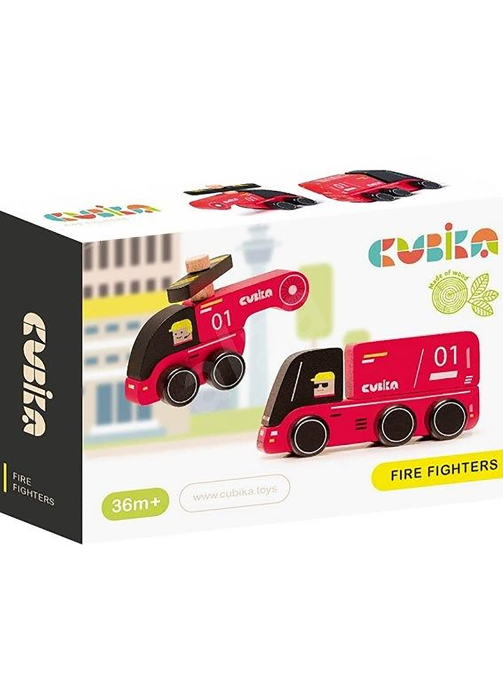 Детский набор "Пожарные" 15559 Cubika (256784360)