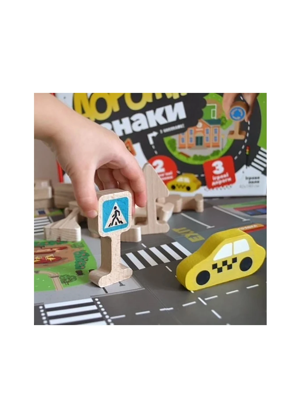 Игра учебно-познавательная "Дорожные знаки" 900149 No Brand (256783757)
