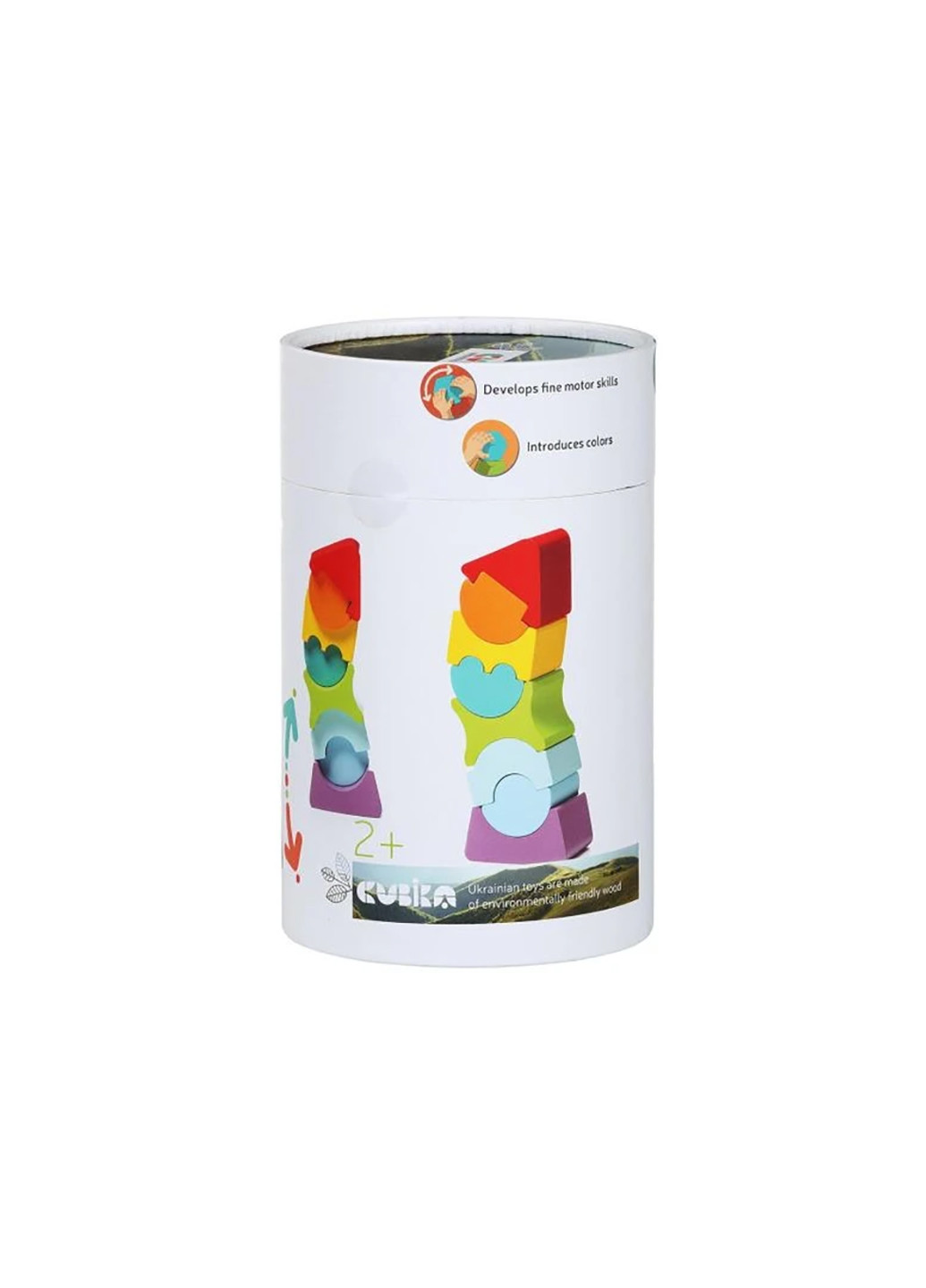 Пірамідка LD-8 12718 Cubika (256784362)