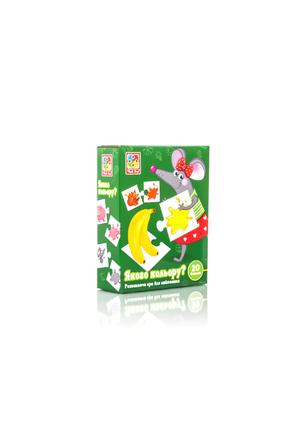 Гра розвиваюча Якого кольору? VT1804-29 Vladi toys (256784141)