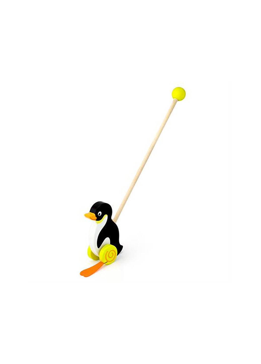 Деревянная каталка Пингвинчик (50962) Viga Toys (256794201)