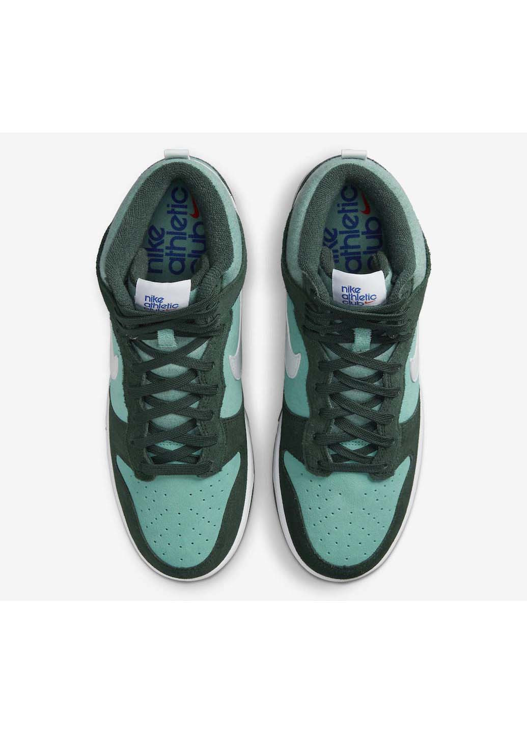 Зеленые демисезонные кроссовки Nike