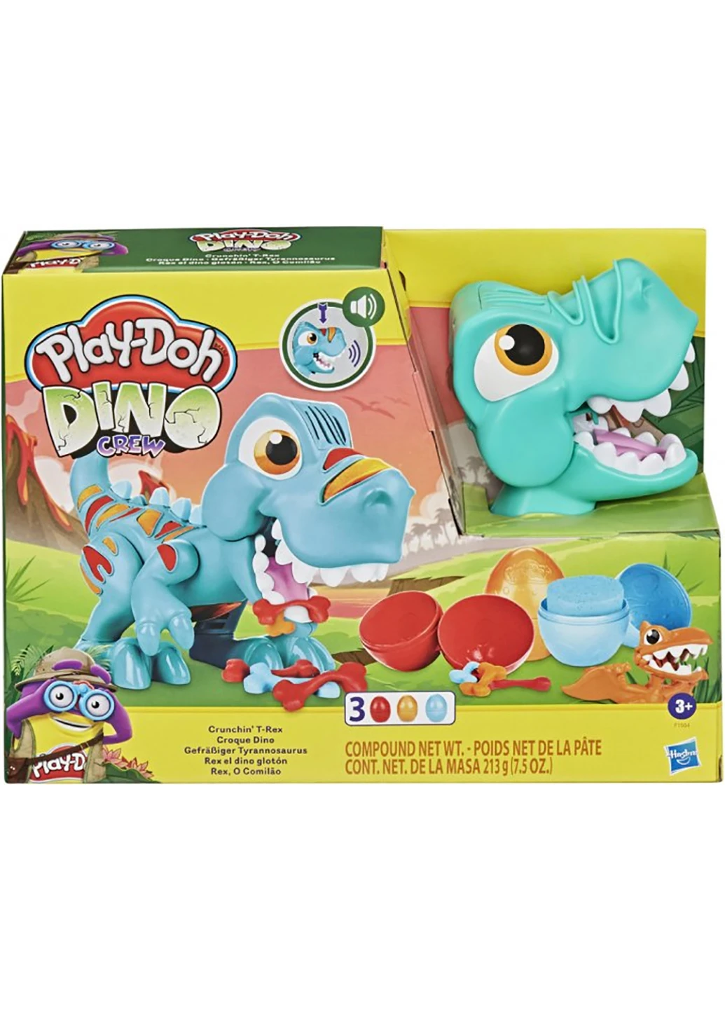 Набір для творчості з пластиліном "Ті Рекс" F1504 Play-Doh (256794141)